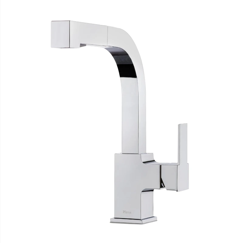 PFISTER LG534-LPMC Arkitek Kitchen Faucet with Pull-Out Sprayhead, Polished Chrome