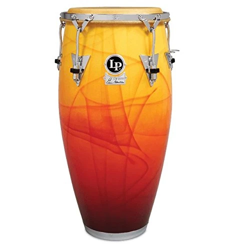 Latin Percussion Conga Eddie Montalvo Signature Fibreglass Quinto 11" LP222-1EM Original Graphic Finish Chrome Hardware
