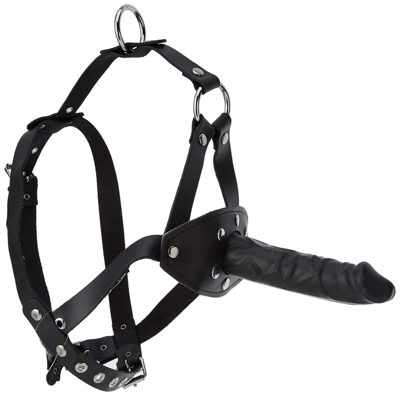ZADO Leatherhead Harness with Dildo