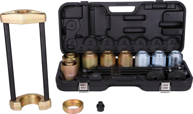 KS Tools Plastic 440.9997 Universal Pressing Tool Set for Axle Parts, 38 Pcs
