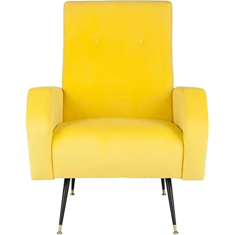 Safavieh Contemporary Upholstered Accent Chair, in Yellow