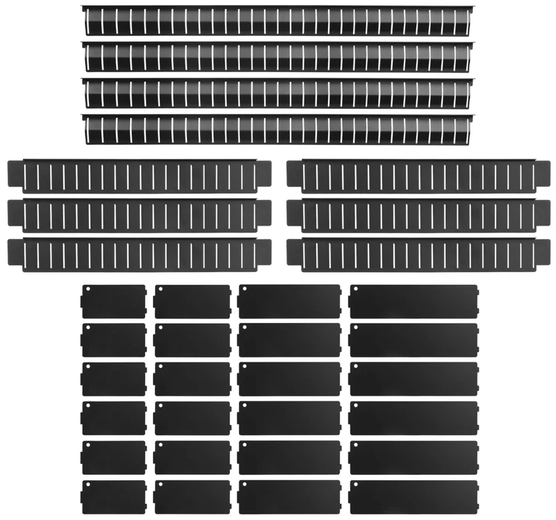 KS Tools Plastic 875.9950 Drawer Divider Set, 34 pcs - Image 1