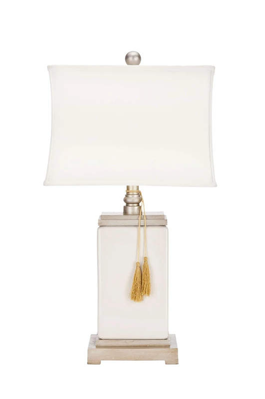 SAFAVIEH Modern Ceramic Table Lamp, in Cream