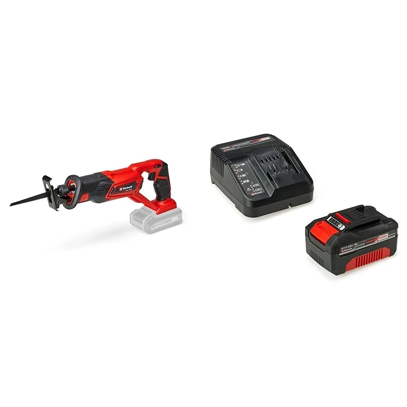 Einhell Power X-Change 18V Reciprocating Saw - 22mm Stroke + 4Ah Kit