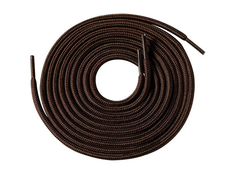 Underground Kulture Shoelaces Round Dark Brown Coloured Replacement Colour For Trainers Sneakers Universal Sports Unisex Skate Shoe Laces