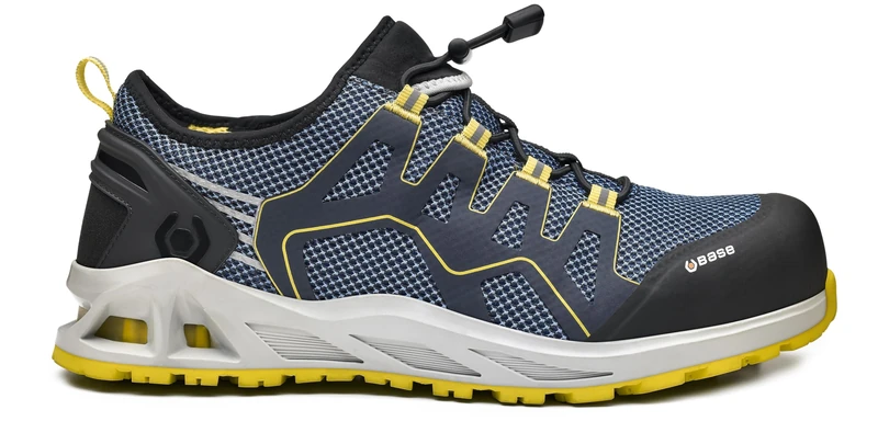 Base Protection B1006 Low Safety Shoe Blue/Yellow, 48