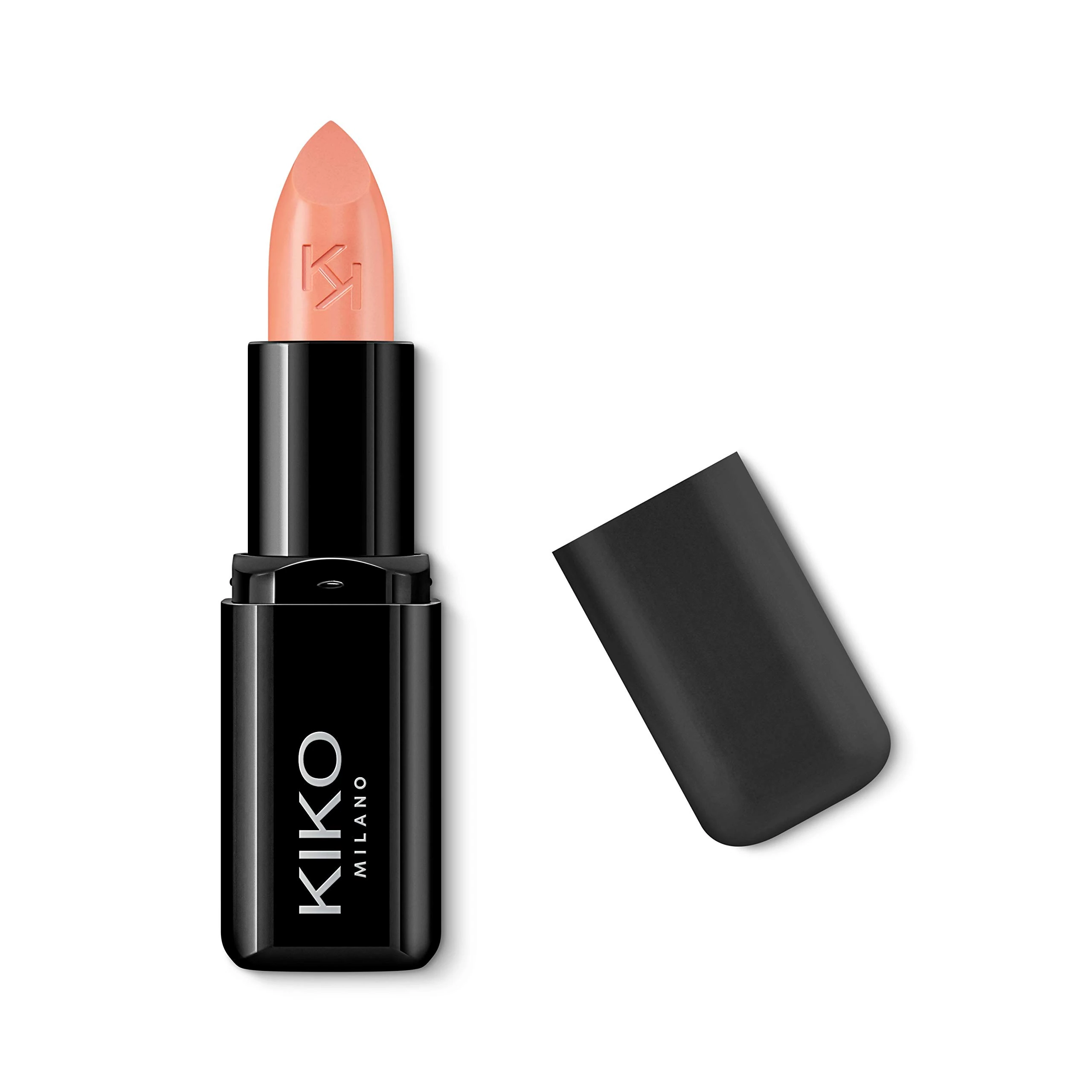 KIKO Milano Smart Fusion Lipstick 402 Peachy Nude | Rich and nourishing lipstick with a bright finish