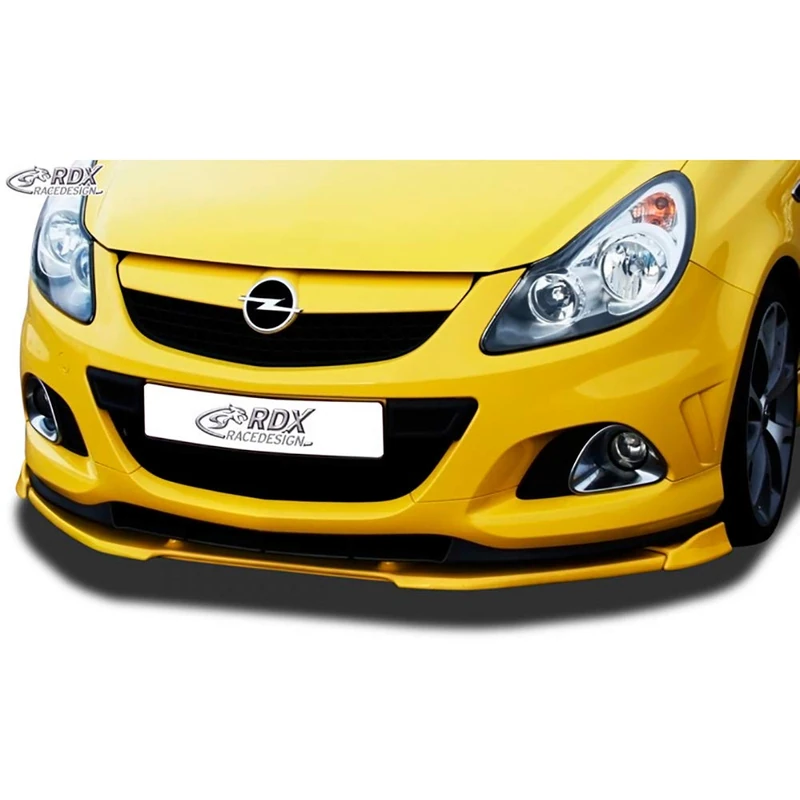 RDX Racedesign Front spoiler Vario-X compatible with Opel Corsa D OPC Nürburgring Edition 2006-2010 (PU)