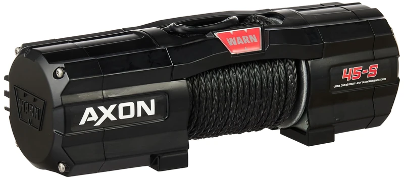 WARN 101140 AXON 45-S Powersports Winch With Spydura Synthetic Rope