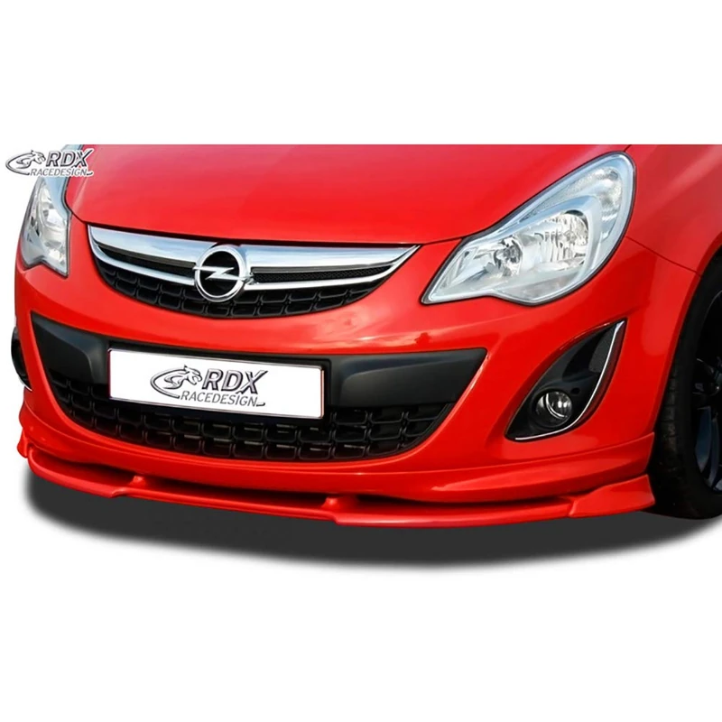 RDX Racedesign Front spoiler Vario-X compatible with Opel Corsa D Facelift OPC-Line 2010- (PU)
