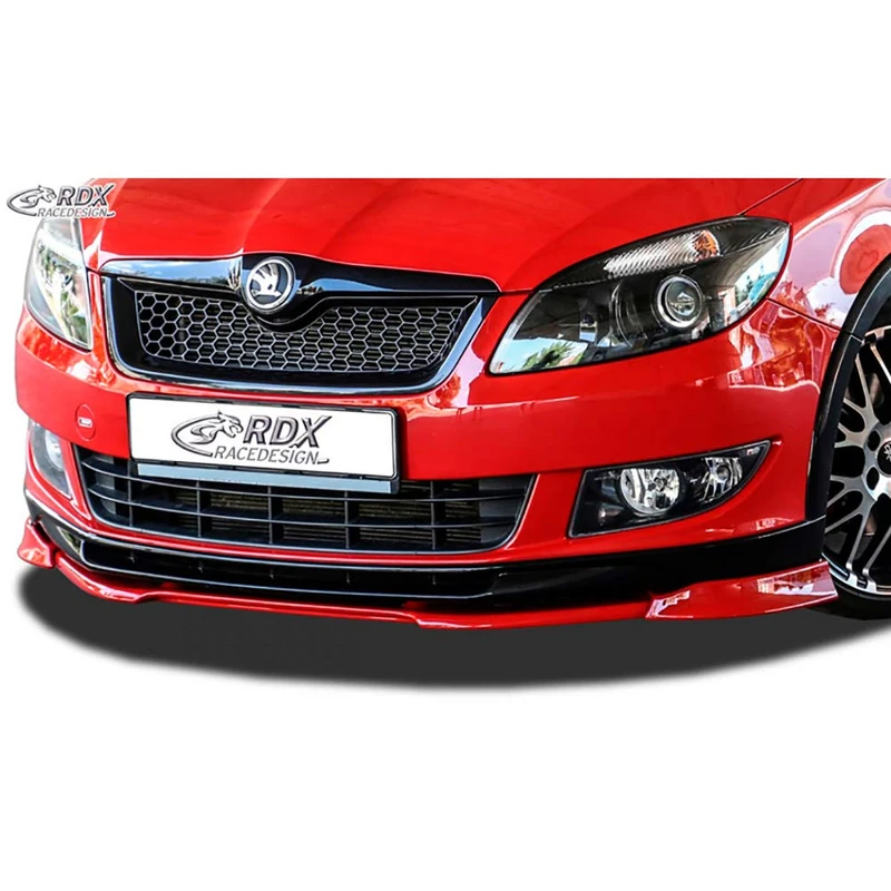 RDX Racedesign Front spoiler Vario-X compatible with Skoda Fabia II 5J Monte Carlo 2010-2014 (PU)