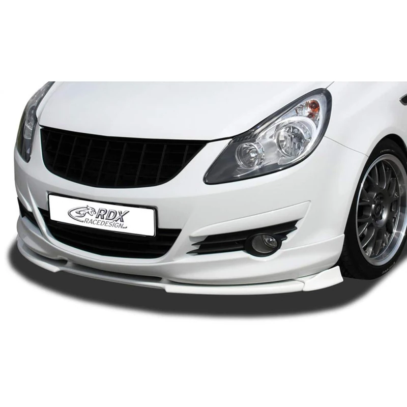RDX Racedesign Front spoiler Vario-X compatible with Opel Corsa D OPC-Line 2006-2010 (PU)