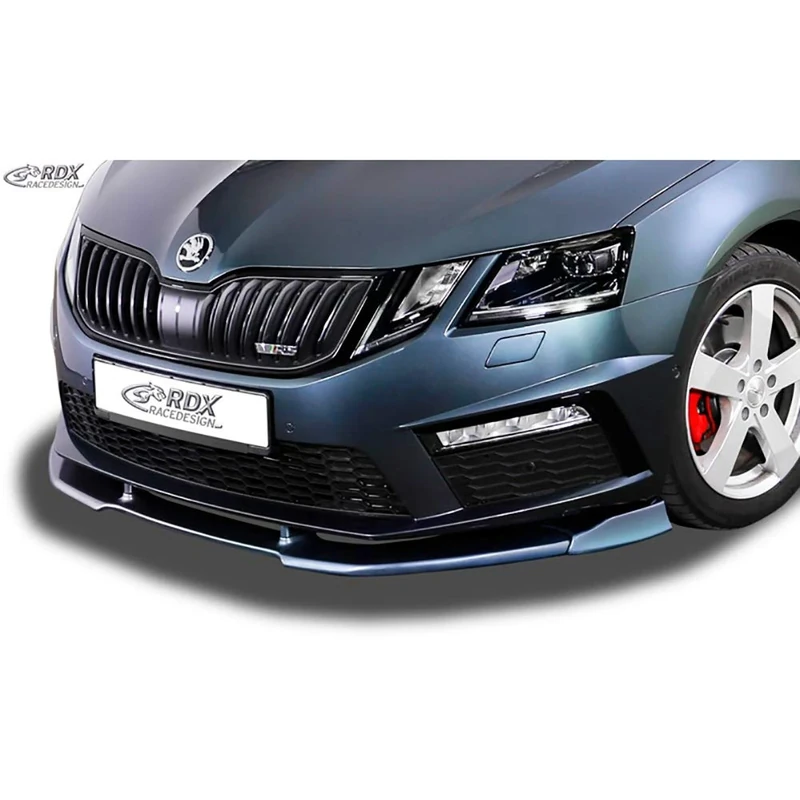RDX Racedesign Front spoiler Vario-X compatible with Skoda Octavia III (5E) RS Facelift 2017-2020 (PU)