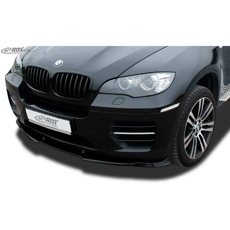 RDX Racedesign Front spoiler Vario-X compatible with BMW X6 E71 2008- incl. M50 (PU)