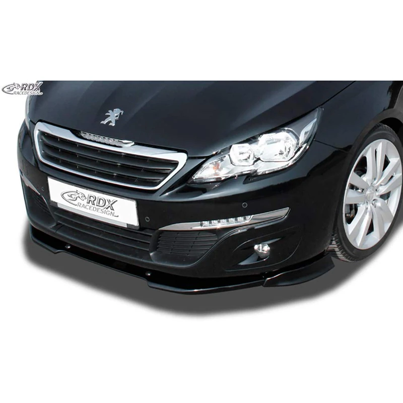 RDX Racedesign Front spoiler Vario-X compatible with Peugeot 308 II 2013-2017 (PU)