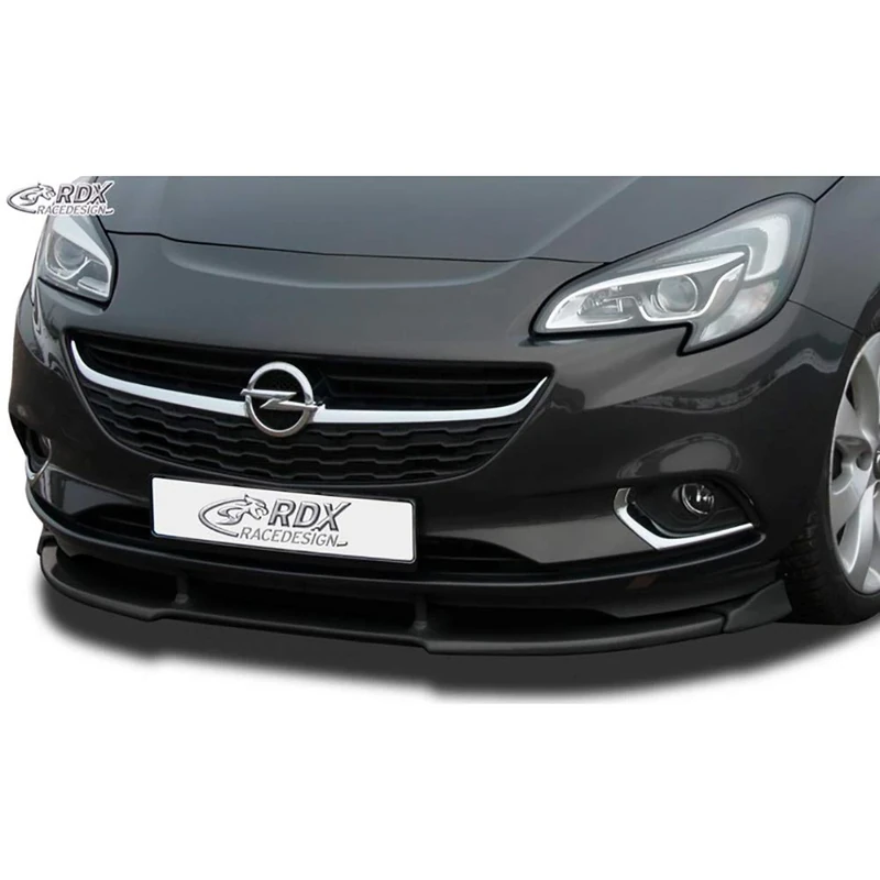 RDX Racedesign Front spoiler Vario-X compatible with Opel Corsa E 2014- (PU)