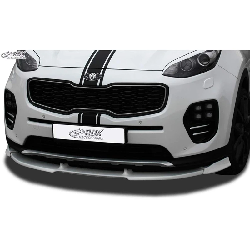 RDX Racedesign Front spoiler Vario-X compatible with Kia Sportage (QL) 2016-2018 (PU)