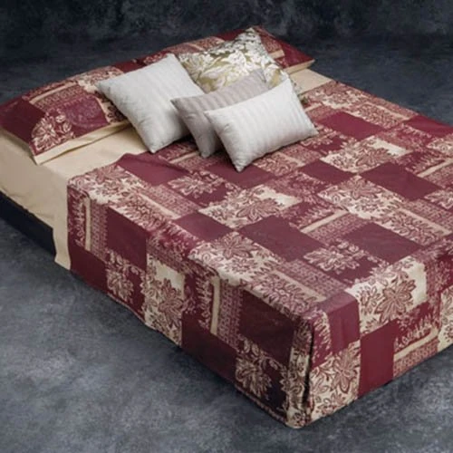 Burrito White Bedding Set, Cotton, Red, 135 x 190/200 cm