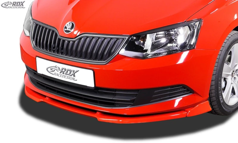 RDX Racedesign Front spoiler Vario-X compatible with Skoda Fabia III NJ 2014-2018 (PU)