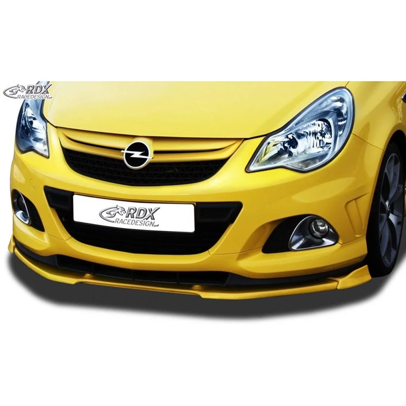 RDX Racedesign Front spoiler Vario-X compatible with Opel Corsa D Facelift OPC Nürburgring Edition 2010- (PU)