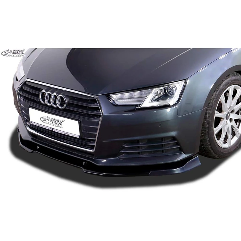 RDX Racedesign Front spoiler Vario-X compatible with Audi A4 8W B9 2015-2019 (PU)