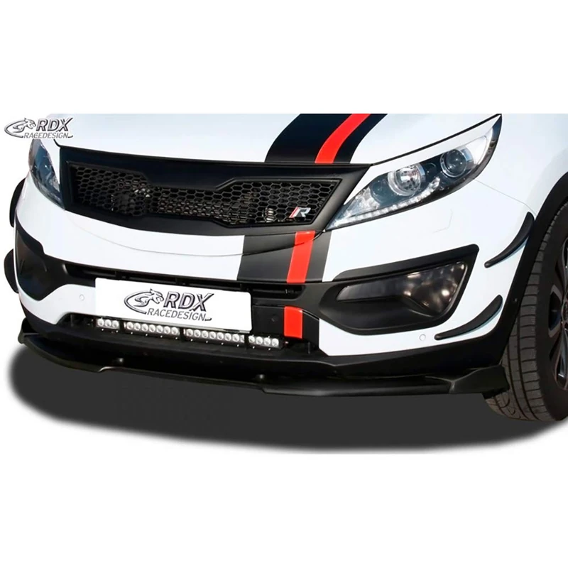 RDX Racedesign Front spoiler Vario-X compatible with Kia Sportage (SL) 2010-2015 (PU)