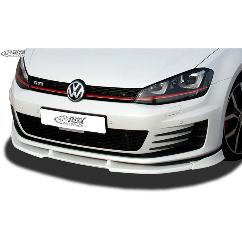 RDX Racedesign Front spoiler Vario-X compatible with Volkswagen Golf VII GTi/GTD 2012-2017 (PU)