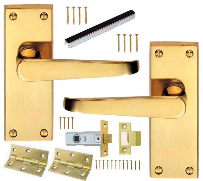 Carlisle Brass Contract Victorian Straight Latch Pack - Door