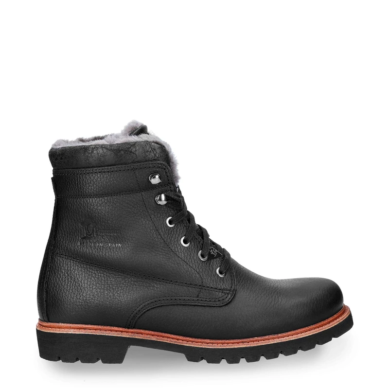 Panama Jack Men’s Panama 03 Aviator Igloo Warm Lined Biker Boots, Short Shaft Boots - Black - 12 UK - Image 1