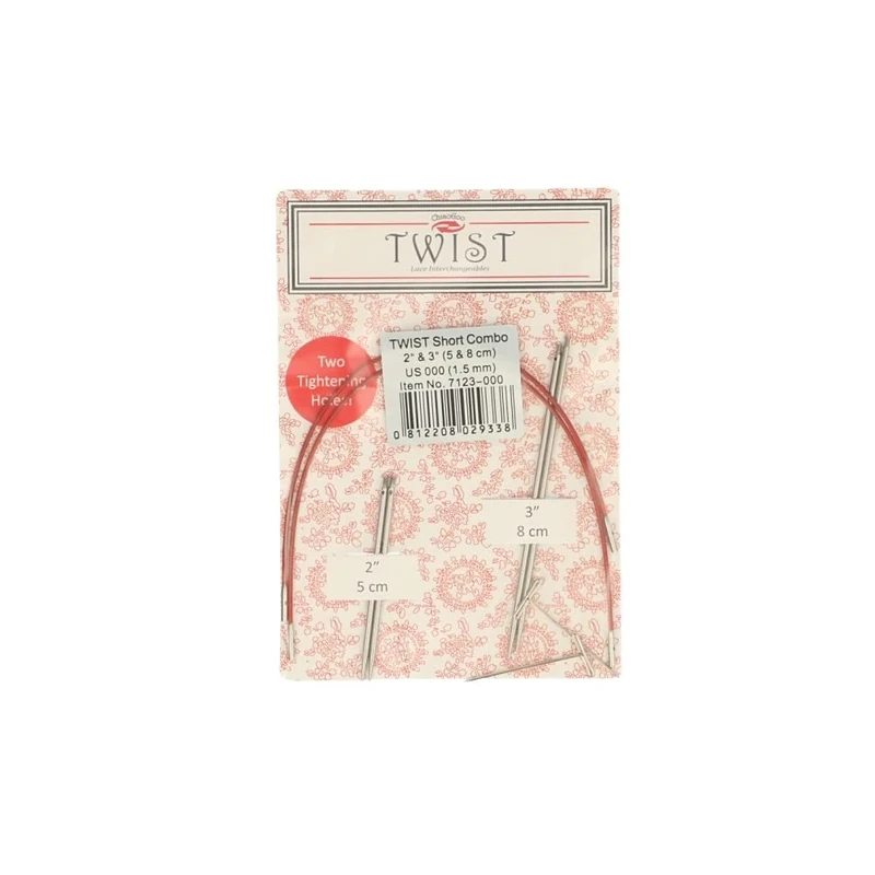 ChiaoGoo Twist Lace Short Combo Pack 5+8cm 1.50mm - 1pc