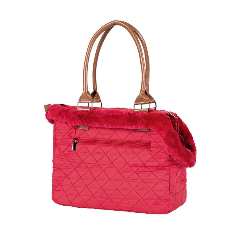 Wouapy Chic Transport Bag for Dog, Red