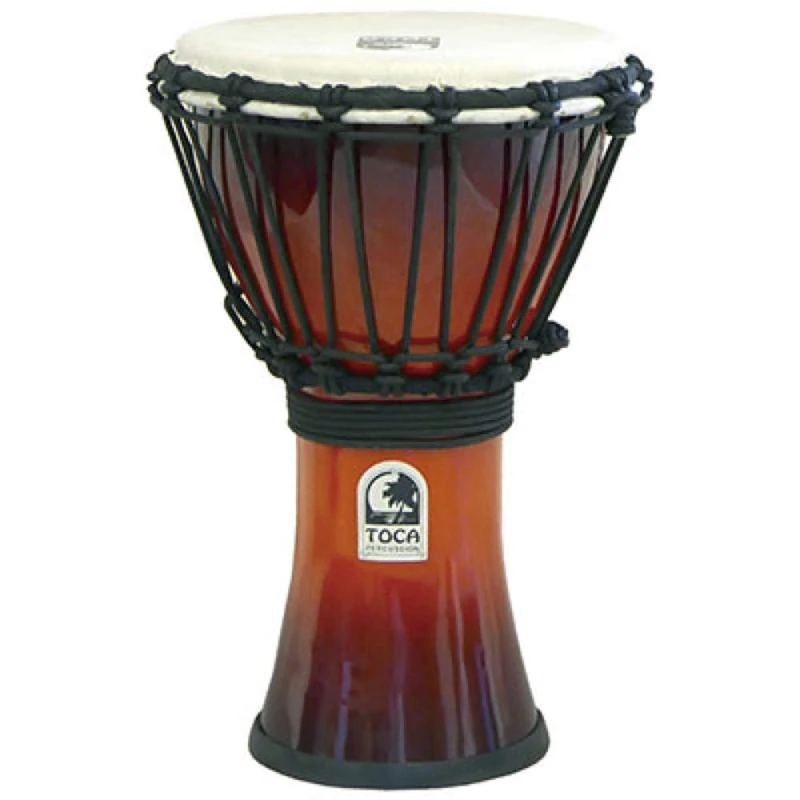 TOCA Djembe Freestyle Rope Tuned 7" African Sunset SFDJ-7AFS