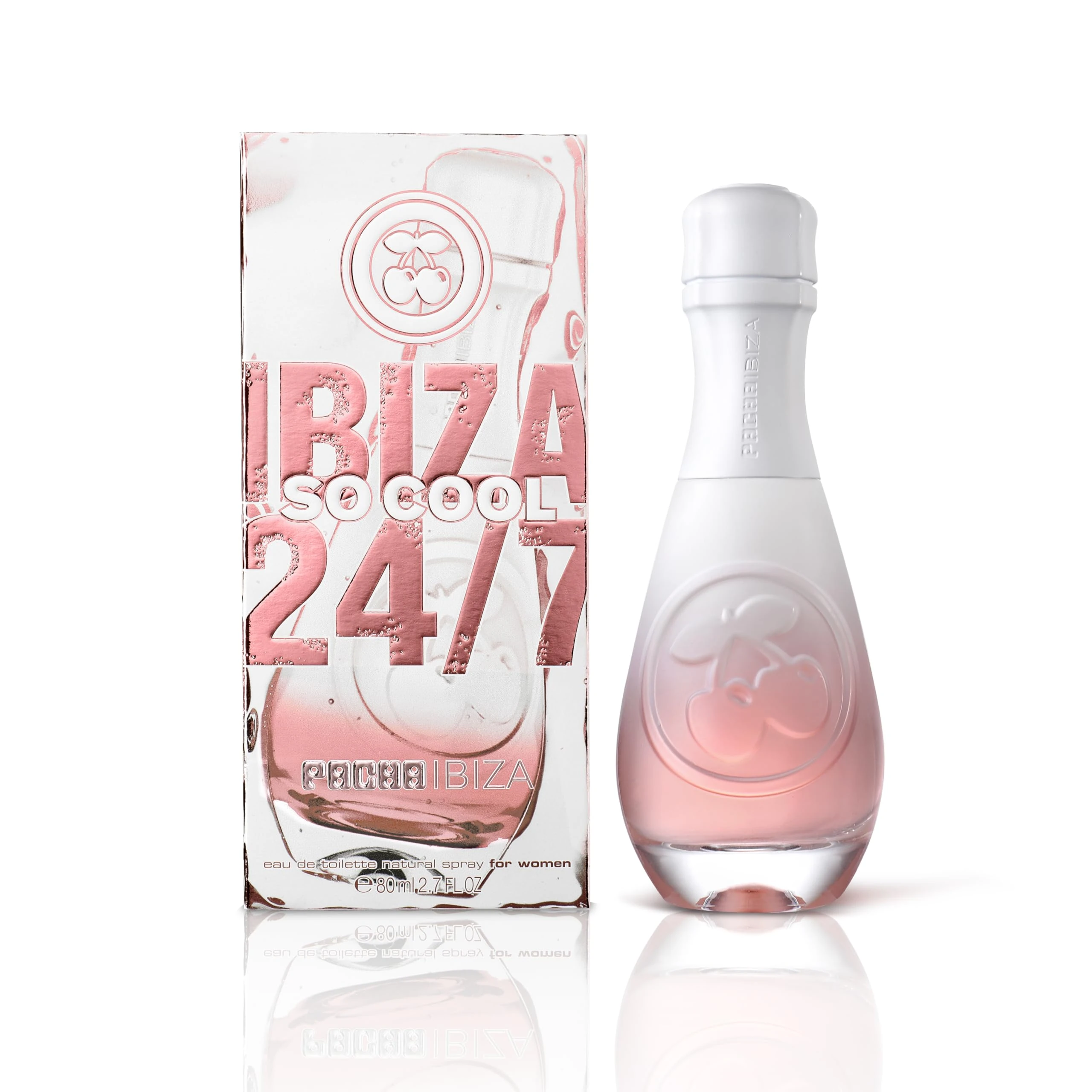 Pacha Ibiza Perfumes - Ibiza 24/7, Eau de Toilette for Women - Long Lasting - Fresh, Charming and Sexy Fragance - Citrus Floral and Oriental Notes - Ideal for Day Wear - 80 ml