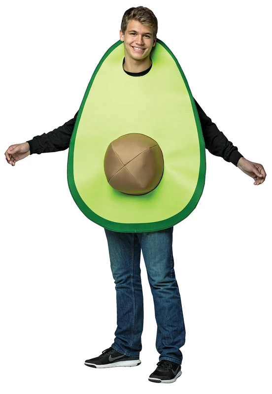 Rasta Imposta GC6546 Avocado Adult Costumes, Green, One Size - Image 1