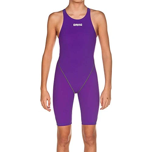 Arena Women's Powerskin St 2.0 - Open Back Swimsuit, Purple, 26 UK
