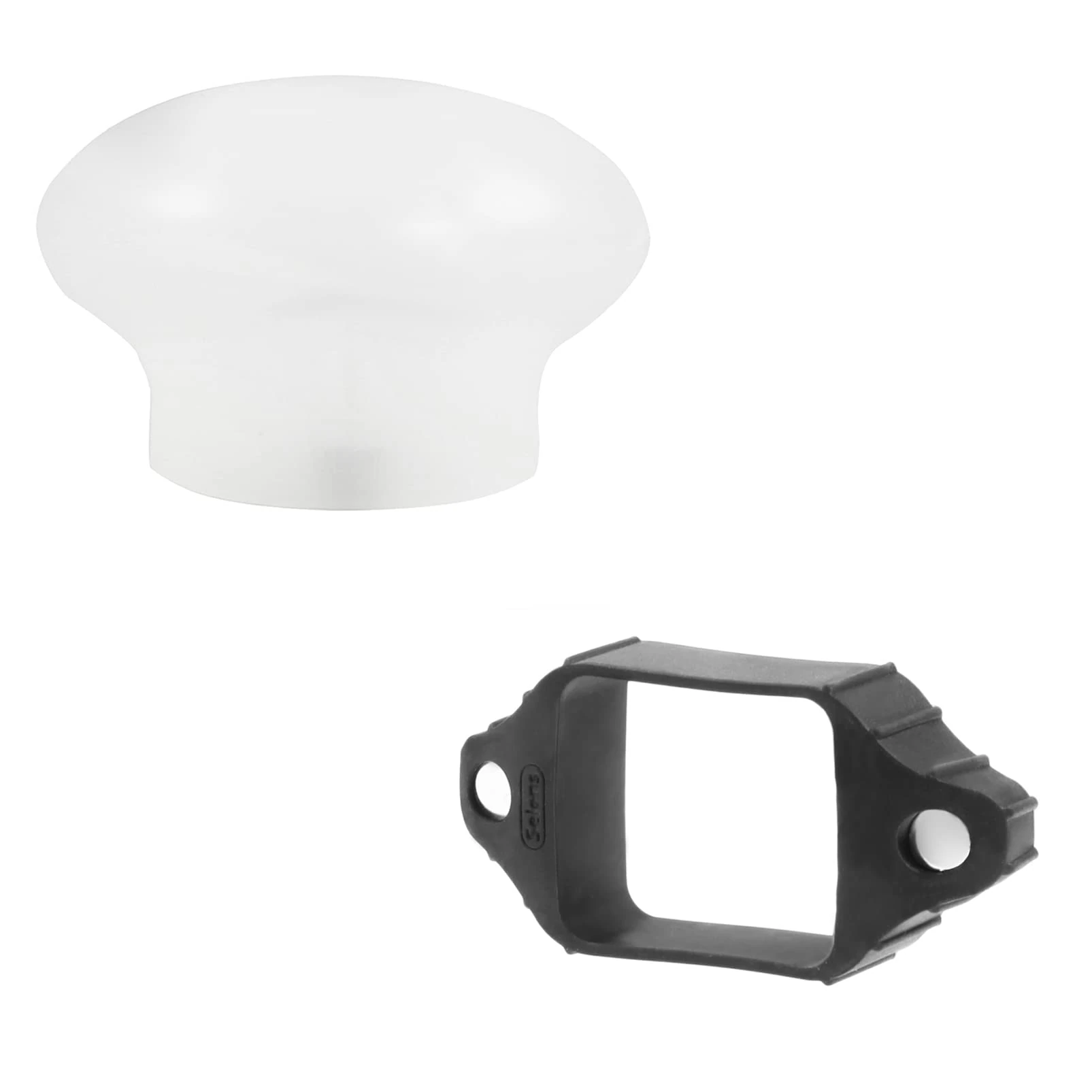 Selens MN-DF Magnetic Silicone Sphere Flash Diffuser Modular with MN-AM Base Foldable Lighting Modifier Kit Set for On-camera Flash Speedlite Speedlight Photography Photo Studio Shooting