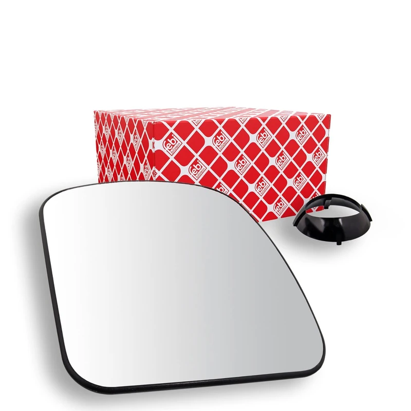 febi bilstein 100036 Mirror Glass for wide-angle mirror , 1 piece - Image 1