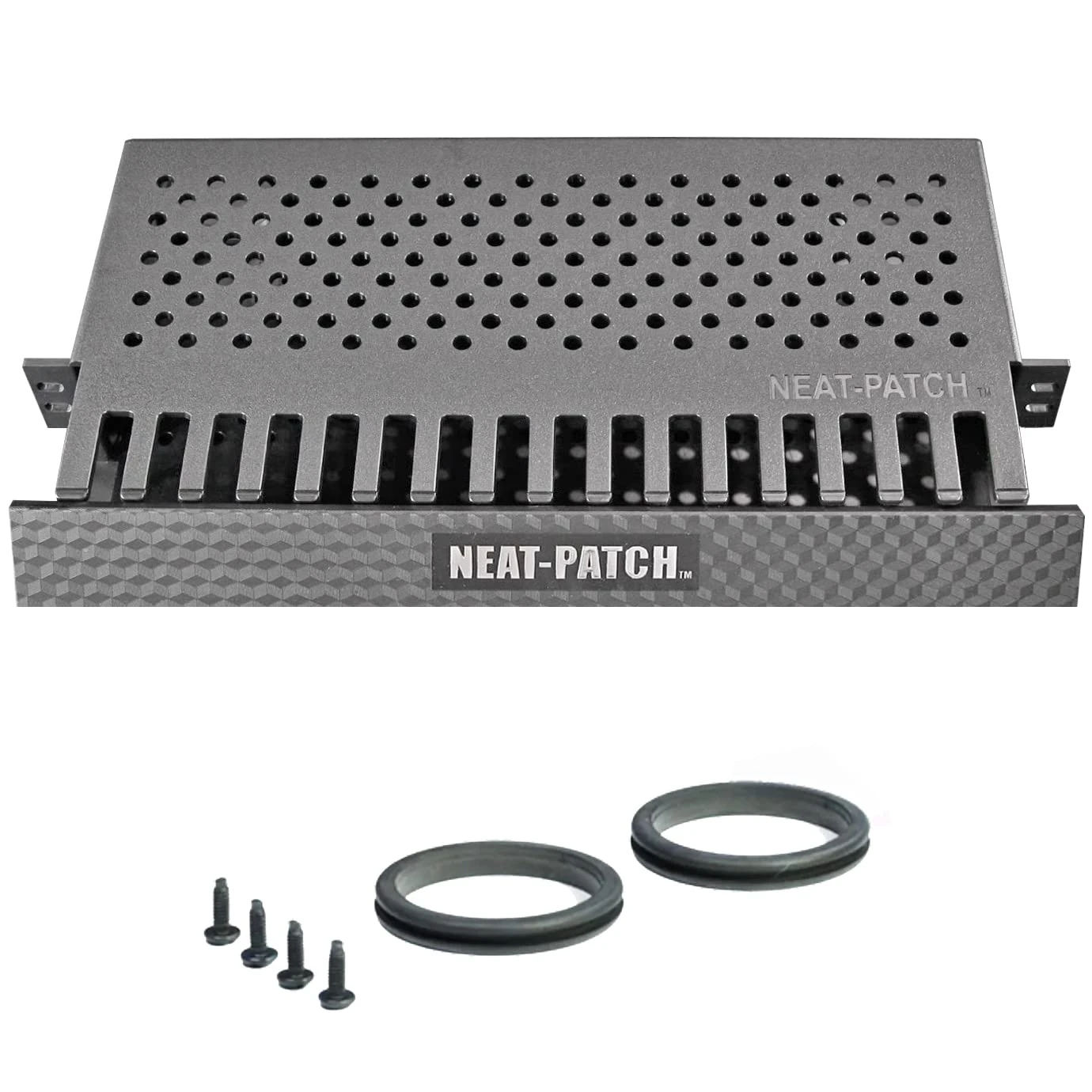 Neat Patch Mini 1U Low Profile Cable Management Unit (10 Pack)