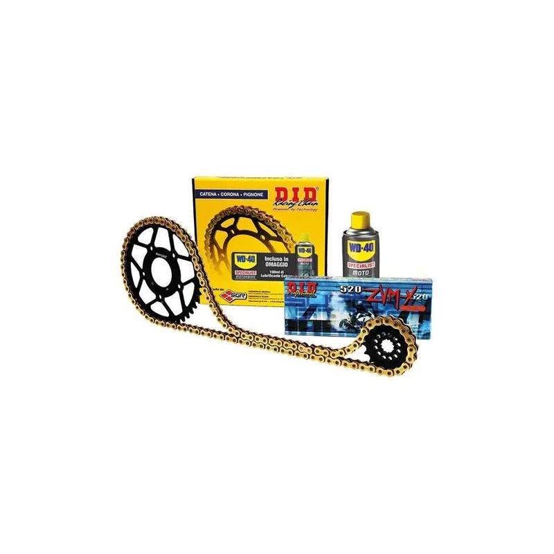 D.I.D KIT TRASMISSIONE CATENA DID PIGNONE CORONA 15-41-520-120-R - Image 1