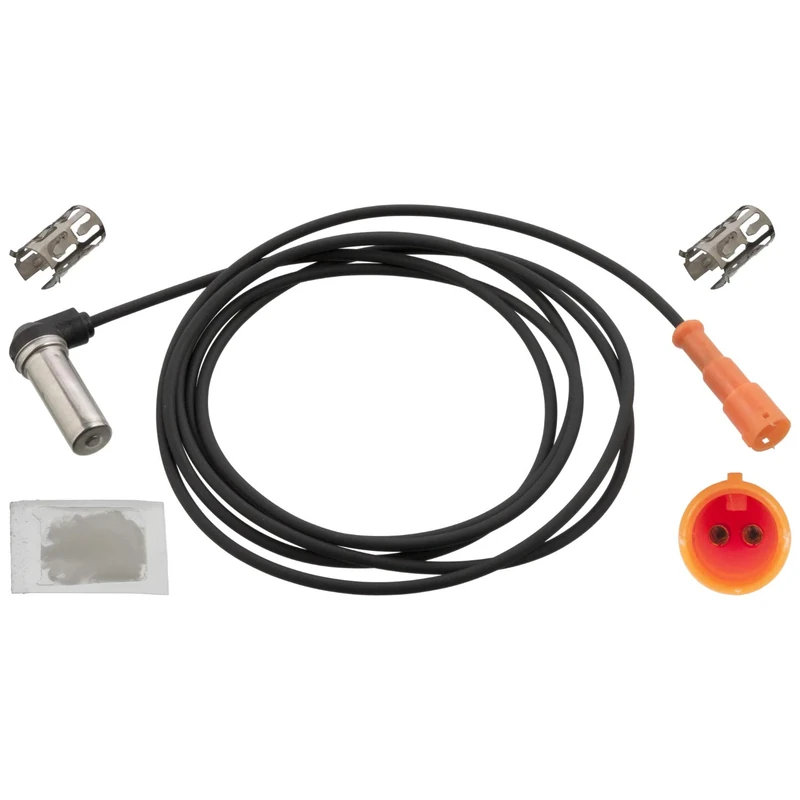 Febi Bilstein 102455 ABS Sensor with Sleeve and Grease Pack of 1