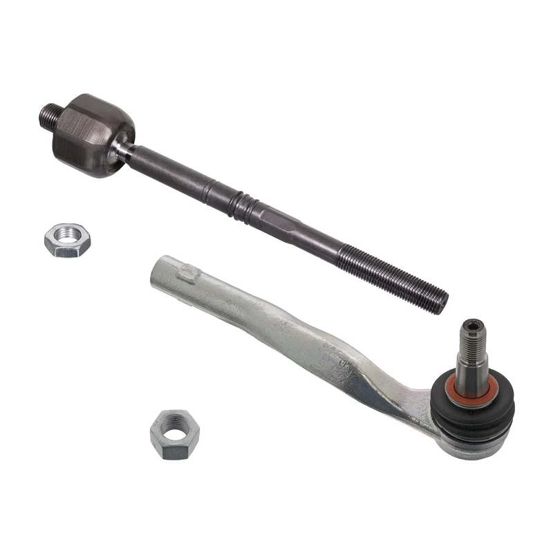 febi bilstein 102766 tie rod with end piece and locking nut, 1 piece.