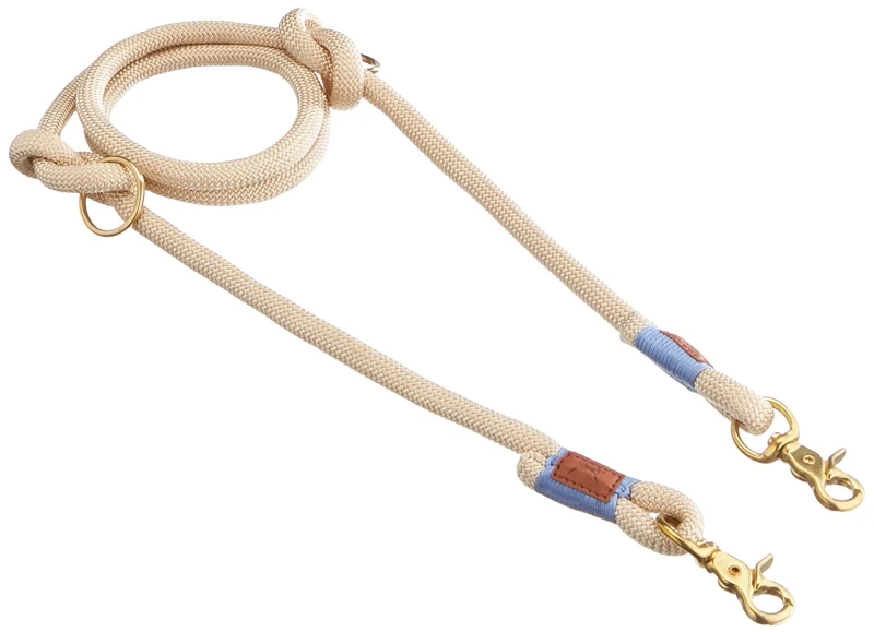 HUNTER Adjustable leash Sansibar Rantum, 12/200 Rope, tan