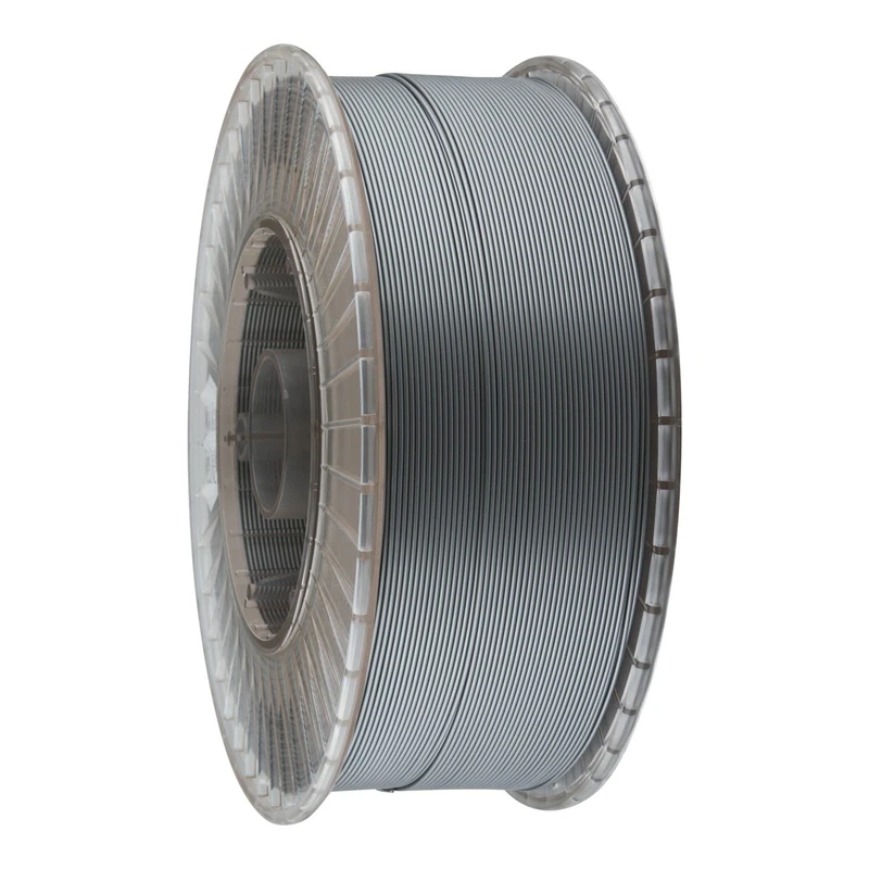 PrimaCreator EasyPrint 3D Printer Filament - PETG - 1.75mm - 3 kg (6.6 lbs) - Solid Silver