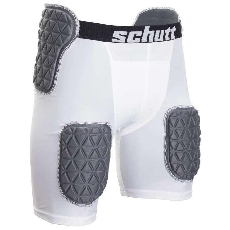 Schutt ProTech Varsity All-in-One Football Girdle, White - Image 1