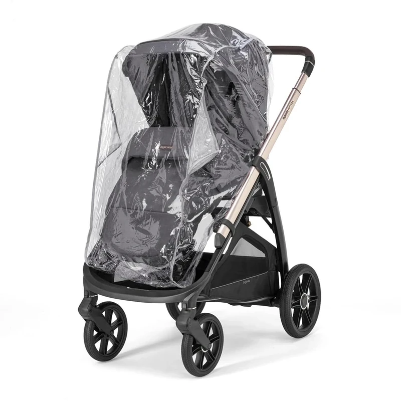 Inglesina Rain Cover for Pram with Large Opening Window, Full Coverage Rain Cover with Ventilation Slots for Enhanced Comfort and Protection - Compatible with All Inglesina Models