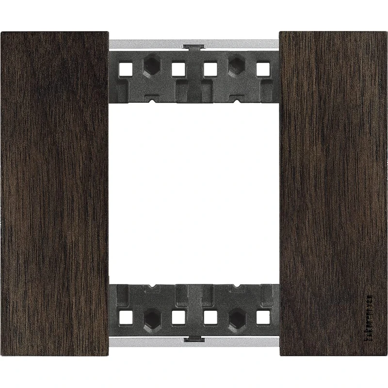 Bticino KA4802LG Plaque, Walnut