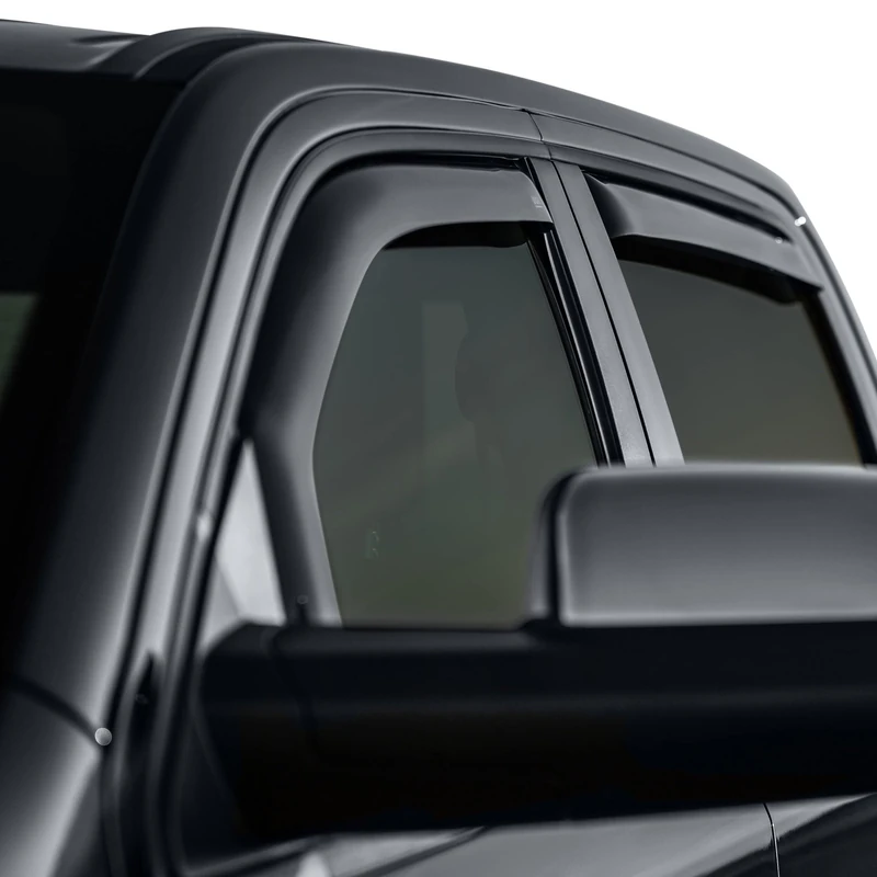 Baagialdic EGR 572951 Slimline In-Channel Window Visors Set of 4 Dark Smoke Slimline - Image 1
