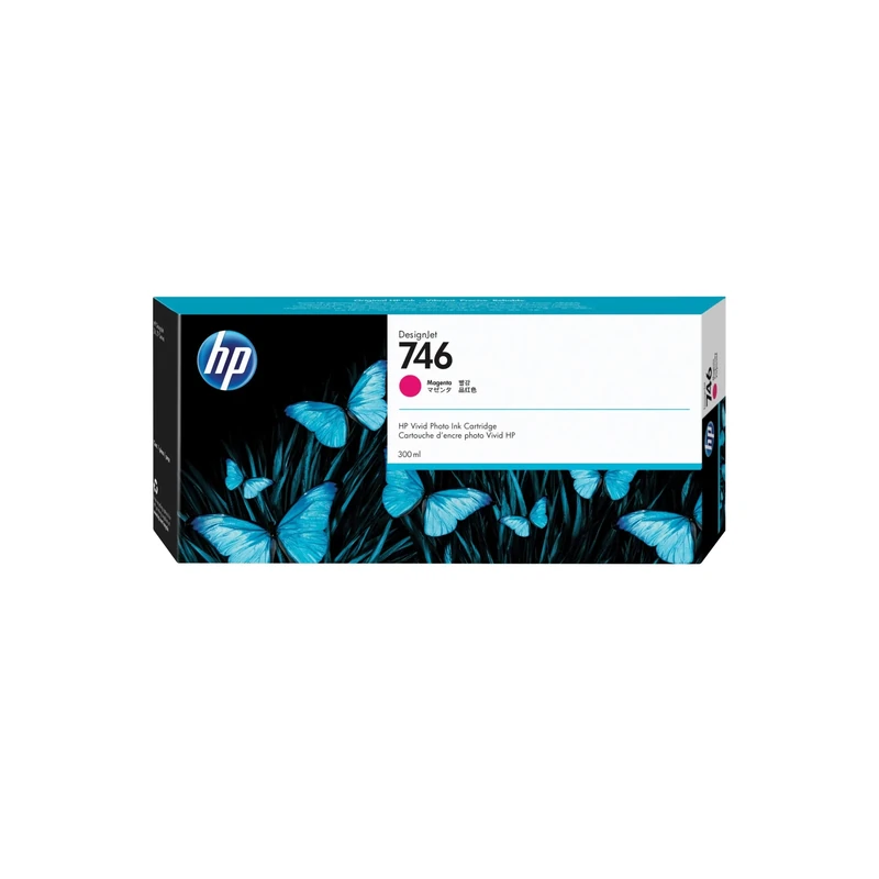 HP Original P2V78A 746 Magenta Ink Cartridge 300ML