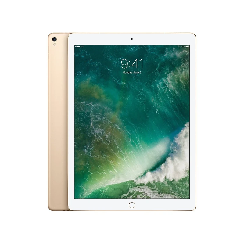 Apple iPad Pro 12.9" (2nd Gen) 64GB Wi-Fi + Cellular - Gold (Renewed)