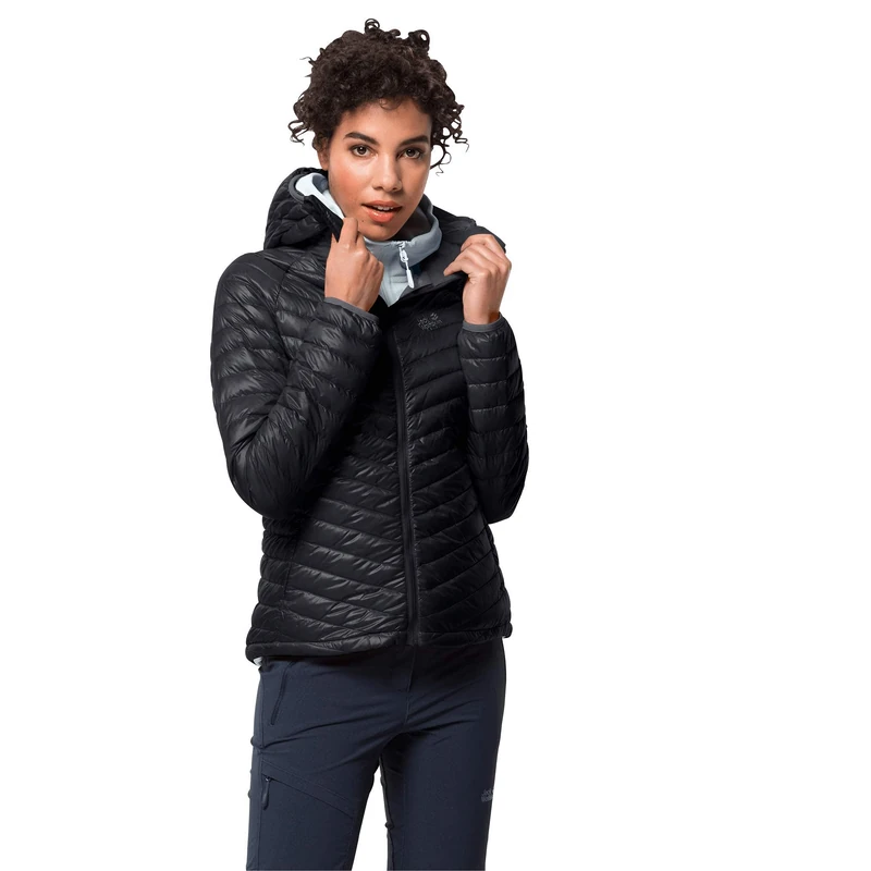 Jack Wolfskin Atmosphere Jacket-1204421 Women's Jacket - Black, M